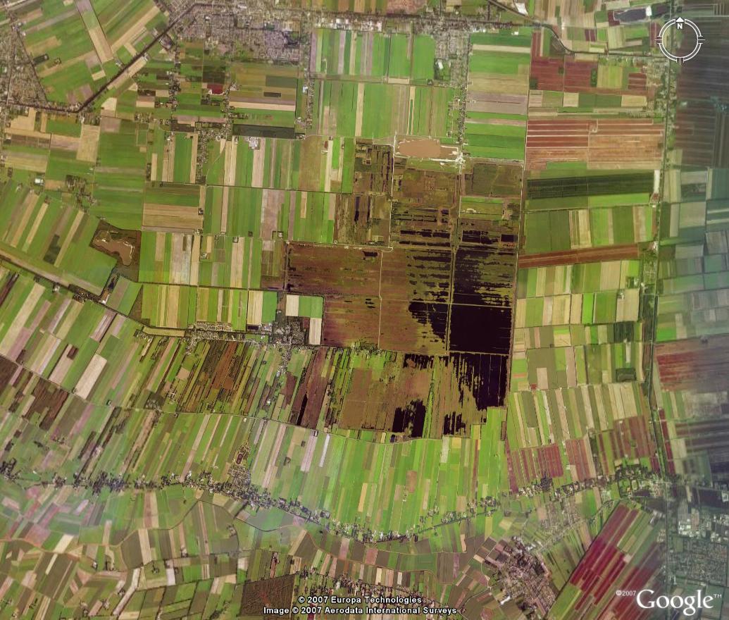 Areal photo of the Bargerveen