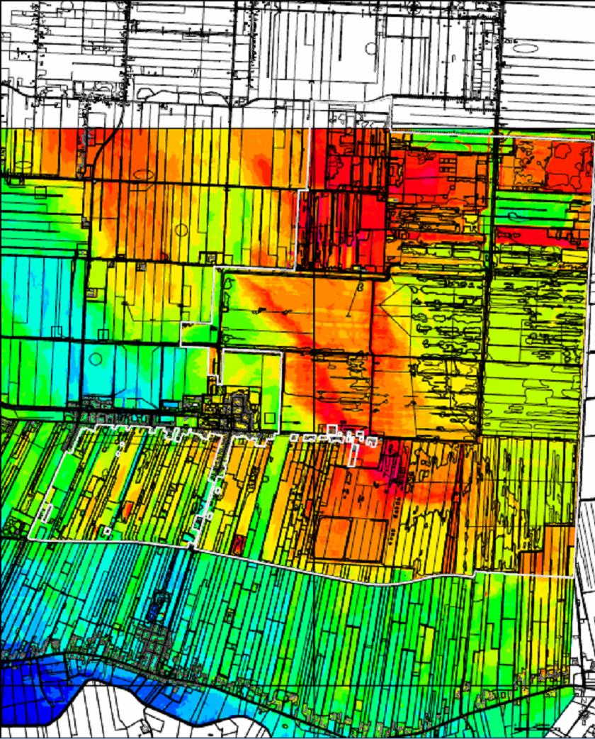 Original elevation map